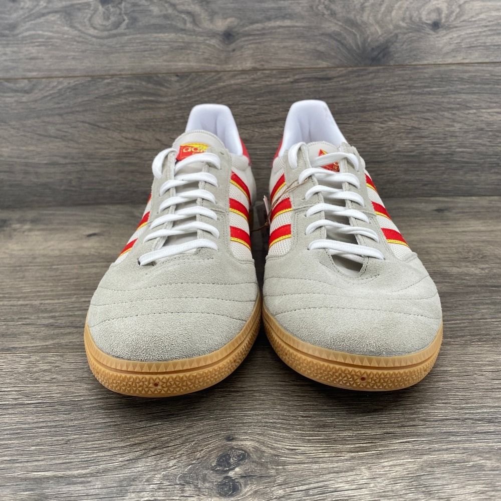 Adidas Busenitz Vintage Men's Size 13 Casual Skateboarding Shoes Grey Red Yellow - Picture 10 of 16